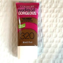 CoverGirl Ready Set Gorgeous Liquid Foundation Oil Free Soft Sable 320 - $7.75