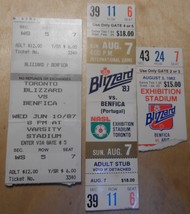 Toronto Blizzard 3 Ticket Stubs Soccer Collectibles vs Portugal Benfica ... - £7.79 GBP