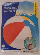 Outdoor Fun Splash &#39;n&#39; Swim Beach Ball 23&quot;,  58 cm Swim Party, Prop, Fun - $9.95