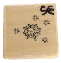 Uptown Rubber Stamp Boyds Collection Snowflake Winter Snow Holiday Christmas - £3.92 GBP