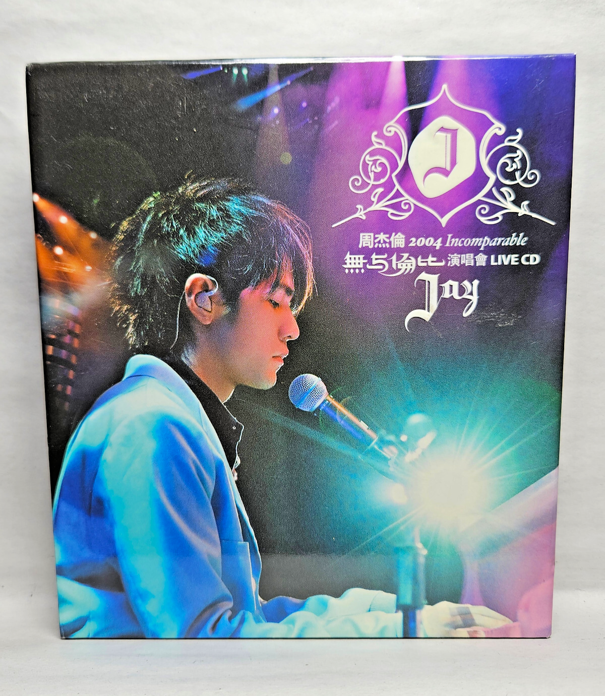 Jay Chou 2004 Incomparable Live 2 CD + VCD with Box Slipcase 周杰伦 - $39.95