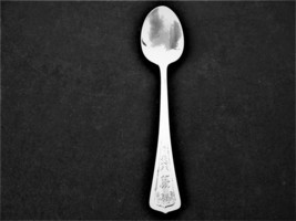 Antique Carolina-Engraved by Lunt Sterling Silver Soup Spoon, Monogrammed. - £49.40 GBP