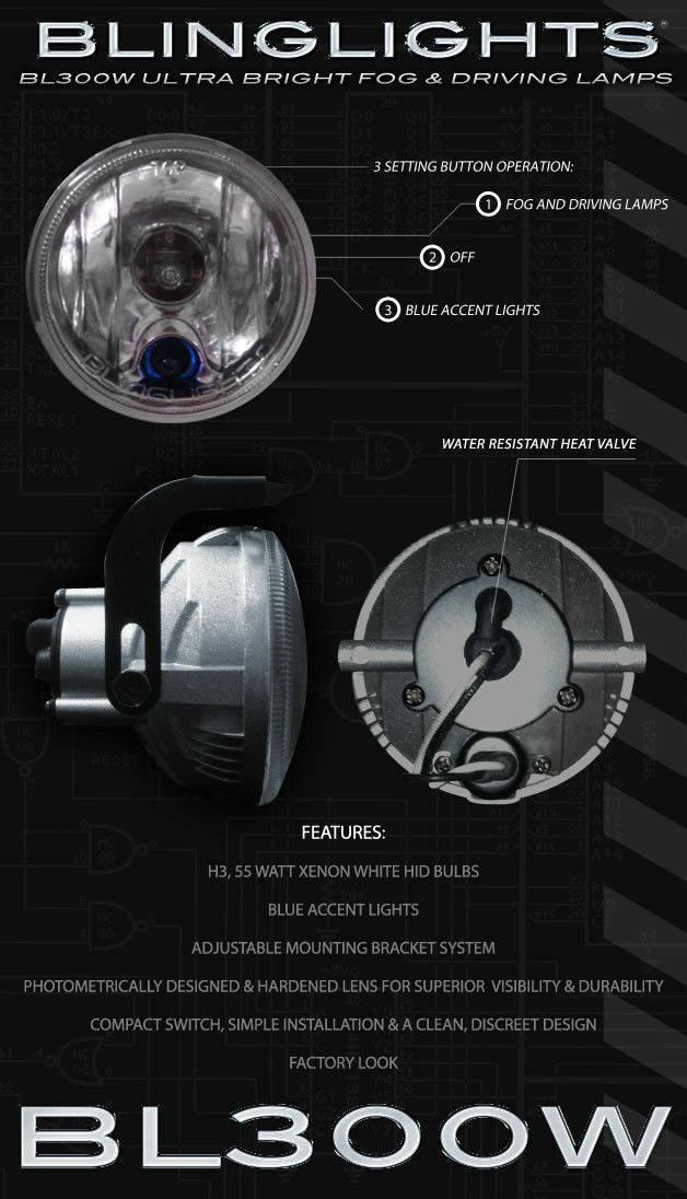 Xenon Fog Lights Driving Lamps for 2012 2013 2014 Toyota Yaris XP90 XP130 XP150 - $106.10