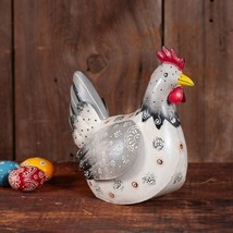Hand Painted Iron Hen image 3