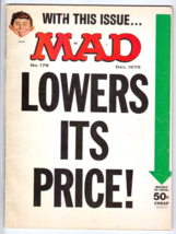 MAD Magazine #179 Dec.  1975 Fast Food, Spy Vs. Spy, Shampooped, Backpacking - £7.48 GBP
