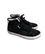 Vans the Lizzie shoe black white high top eco cush bio based women&#39;s 8.5 - $97.74