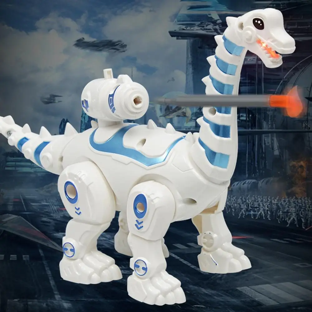Simulation Animal Kids Toys Walking Mechanical War Dragon Toy Electric Sound And - £21.98 GBP