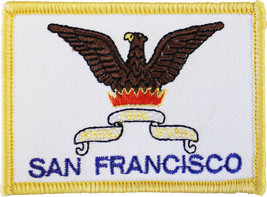 San Francisco Rectangular Patch - $4.23 CAD