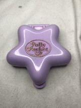 Vintage 1992 Bluebird Polly Pocket White Star Compact Only. No Dolls. - £19.46 GBP