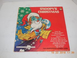 Snoopy&#39;s Christmas Peter Pan Records 8090 Lp Record Album Vinyl Oop - £26.71 GBP