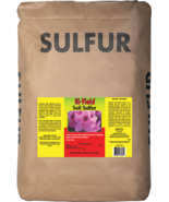 Soil Sulfur 90.0% ( 50 lb) For Lawns Acid Loving Plants Sulfur Soil Cond... - £92.40 GBP
