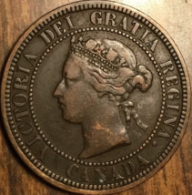 1876H Canada Large Cent Coin Penny - £4.26 GBP