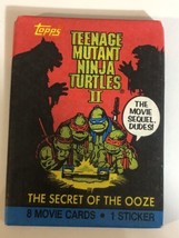 Teenage Mutant Ninja Turtles Trading Cards One Pack - £3.09 GBP