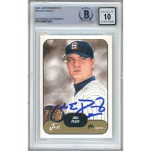 Jake Peavy San Diego Padres Signed 2002 Just Prospects #29 BAS BGS Auto 10 Slab - $99.99
