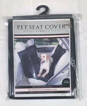 Nandog Car Pet Seat Cover Deluxe Hammock Style 59&quot; X 47&quot; - Black Nylon - £11.55 GBP