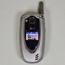 LG VX5200 Silver Flip Phone (Unknown Network) - $12.99