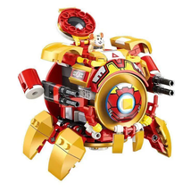 12in1 Game Creative Spheriical Robot Knight Of Waar Building Blocks Toys #3 - £20.70 GBP