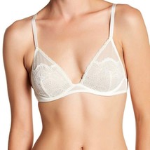 Free People Embrace Lace Triangle Underwire Bra White 32C New - £18.08 GBP