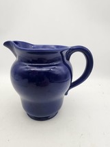 Vtg Cobalt Blue Pitcher - $13.25