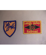 LOT OF 2: D&amp;H (Orange/Blue); Lehigh Valley (Red/Yellow) Railroad Patches... - €10,31 EUR