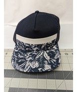 Billabong Blue Floral Trucker Hat Snapback Cap - $29.95