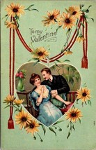 Vintage Postcard Valentine&#39;s Day Valentine&#39;s Greetings 1907 - £15.94 GBP