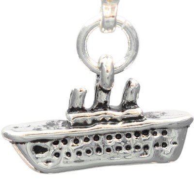 Cruise Ship Dangle Charm - $3.84