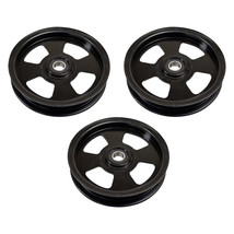 (3) 116-4670 114-5895 G3 48 52 72 Deck Idler Flat Pulley for Toro Z Master - £62.21 GBP