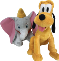 Disney Dumbo And Pluto Flying Elephant Dog Plush Stuffed Animal Kohl’s Cares - £23.91 GBP