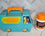 Scooby Doo Where Are You The Mystery Machine Van Plastic Lunch Box Therm... - $29.65