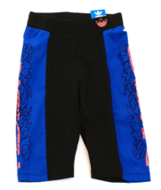 Adidas Women&#39;s 2XS Black Blue  9&quot; Short Tights Stretch Biker Shorts GC6815 - $39.59