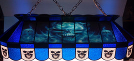 Custom Skull 40&quot; Stained Glass Pool Table Light Hanging Bar Garage Game Lamp - £1,119.05 GBP