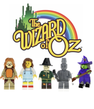 Wizard of Oz Dorthy Tin man more movie custom minifigure building blocks... - $39.99