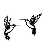 Metal Hummingbird Wall Accent (Set of 6) - $1,047.11 MXN