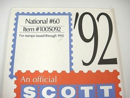 Scott 1992 National Stamp Supplement #60 100S092 new never opened - $7.91