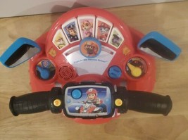 VTECH Pups To The Rescue Driver Paw Patrol Driving Learning Toy Chase Marshall - $9.74