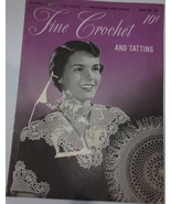 Vintage Clark’s &amp; Coats Fine crochet &amp; Tatting 1949 - €4,33 EUR