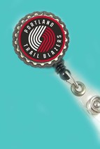 Portland Trailblazers work retractable badge reel Id holder nurse secretary Cna - £3.91 GBP