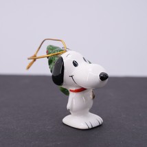 Rare Vintage Peanuts Snoopy Christmas Ornament Carrying Tree 1966 - Japan 3&quot; - £46.29 GBP