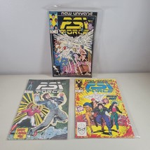 PSI Force Comic Book Lot Marvel New Universe Vol 1 #16 1988 #4 and #18 - £10.14 GBP
