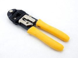 Pro Com Telephone Crimp/Cut/Strip Tool, RJ-45/8P8C, Precision Jaw, Morri... - $19.55