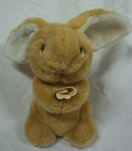 RUSS VINTAGE BUNKLES THE BUNNY RATTLE W/ FLOWERS 8&quot; Plush STUFFED ANIMAL... - £15.80 GBP