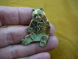 (B-BEAR-102) Panda BEAR pin pendant Love pandas cute bears Jewelry melan... - $15.88