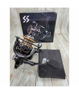 Sougayilang Fishing Metal Spinning Reel, 2000 Series with Folding Handle - £29.90 GBP