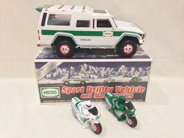 NEW 2004 Hess Sport Utility Vehicle &amp; Motorcycles 40th Anniversary 1964-... - €16,99 EUR