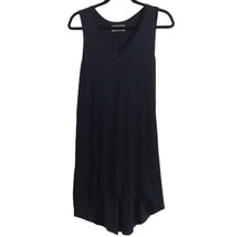 INTEGRITY 1939 Womens Dress Navy Blue V-Neck Sleeveless High Low Stretch... - $20.15