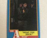 Dwight Schultz Trading Card The A-Team 1983 #18 - £1.55 GBP