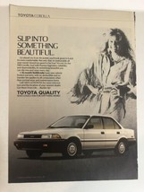 1988 Toyota Corolla Vintage Print Ad Advertisement pa11 - £5.19 GBP