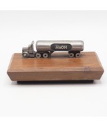 Vintage Wood and Metal Sodium Hydroxide Tanker Truck Paperweight-
show o... - £56.50 GBP