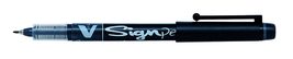 Pilot roller-ball V Sign Pen Liquid Ink 2.0 mm Tip - Black, Box of 12 - £4.24 GBP+